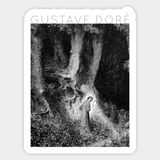 Gustave Doré - Divine Comedy - Dante Alighieri Sticker